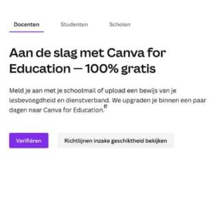 Canva Voor Onderwijs Hoe Werkt Het